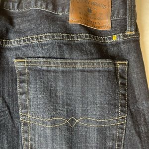 Mens Lucky Brand Denim Jeans Style 181 Relaxed Straight - Size 38 x 30